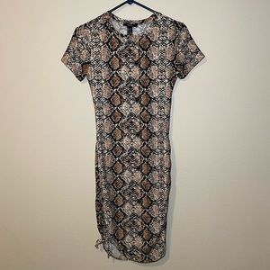 Snake skin dress